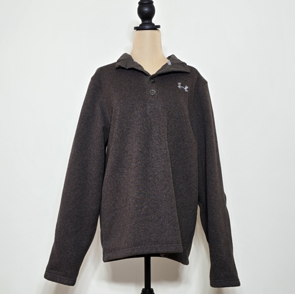 Under‎ Armour Cold Gear Brown Pullover Sweater